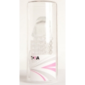 Гелевая прозрачная насадка с 2 отростками - 13 см. - Toyfa Basic - в Арзамасе купить с доставкой