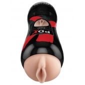 Мастурбатор-вагина Vibrating Pussy Stroker с вибрацией - Pipedream - в Арзамасе купить с доставкой