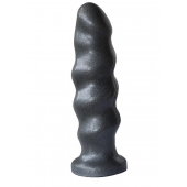 Черная насадка на трусики харнесс Platinum - 16 см. - LOVETOY (А-Полимер) - купить с доставкой в Арзамасе