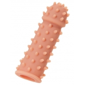 Телесная реалистичная насадка KOKOS Extreme Sleeve 03 с дополнительной стимуляцией - 12,7 см. - KOKOS - в Арзамасе купить с доставкой