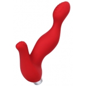 Красный силиконовый вибростимулятор простаты Proman - 12,5 см. - ToyFa - в Арзамасе купить с доставкой