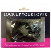 Черные меховые наручники Love с ключиками - Baile - купить с доставкой в Арзамасе