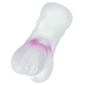 Прозрачный реалистичный мастурбатор Juicy Pussy Crystal Rose - ToyFa - в Арзамасе купить с доставкой