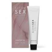 Лубрикант на водной основе Slow Sex Anal Play Gel - 30 мл. - Bijoux Indiscrets - купить с доставкой в Арзамасе