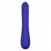 Фиолетовый вибратор с электростимуляцией Intimate E-Stimulator Petite Wand - 18,5 см. - California Exotic Novelties - купить с доставкой в Арзамасе