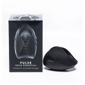 Черный инновационный мужской вибратор PULSE SOLO ESSENTIAL - Hot Octopuss - в Арзамасе купить с доставкой