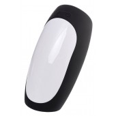 Черно-белый перезаряжаемый мастурбатор Erotist Hailstorm - Erotist Adult Toys - в Арзамасе купить с доставкой