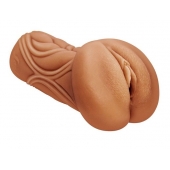 Кофейный мастурбатор-вагина Dumpling - Lola Games - в Арзамасе купить с доставкой