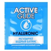 Лубрикант на водной основе Active Glide с гиалуроновой кислотой - 3 гр. - Биоритм - купить с доставкой в Арзамасе