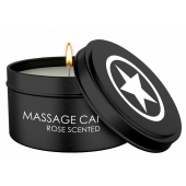 Массажная свеча с ароматом розы Massage Candle - Shots Media BV - купить с доставкой в Арзамасе