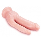 Телесный фаллоимитатор 8 Inch DP Cock - 20,32 см. - Blush Novelties