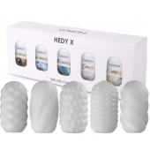 Набор из 5 мастурбаторов Hedy X5 Mixed - Svakom - в Арзамасе купить с доставкой