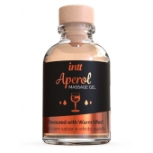 Массажный гель с согревающим эффектом Aperol - 30 мл. - INTT - купить с доставкой в Арзамасе