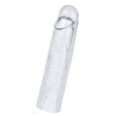 Прозрачная насадка-удлинитель Flawless Clear Penis Sleeve Add 1 - 15,5 см. - Lovetoy - в Арзамасе купить с доставкой