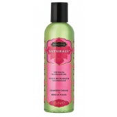 Массажное масло Naturals Strawberry Dreams с ароматом клубники - 59 мл. - Kama Sutra - купить с доставкой в Арзамасе