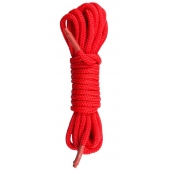 Красная веревка для связывания Nylon Rope - 5 м. - Easy toys - купить с доставкой в Арзамасе