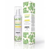 Разогревающее массажное масло Gourmet Spearmint Organic с органическими ингредиентами - 50 мл. - Exsens - купить с доставкой в Арзамасе