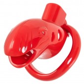 Красный мужской пояс верности из пластика - ToyFa - купить с доставкой в Арзамасе