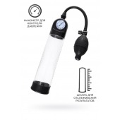 Прозрачная механическая помпа Roald с манометром - Sexus - в Арзамасе купить с доставкой