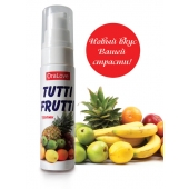 Гель-смазка Tutti-frutti со вкусом тропических фруктов - 30 гр. - Биоритм - купить с доставкой в Арзамасе