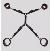 Изысканный набор фиксаций на кровати Reversible Under Mattress Restraint Set - Fifty Shades of Grey - купить с доставкой в Арзамасе