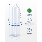 Презервативы MY.SIZE размер 47 - 10 шт. - My.Size - купить с доставкой в Арзамасе