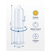 Презервативы MY.SIZE размер 53 - 10 шт. - My.Size - купить с доставкой в Арзамасе