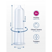 Презервативы MY.SIZE размер 64 - 10 шт. - My.Size - купить с доставкой в Арзамасе