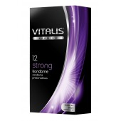 Презервативы с утолщённой стенкой VITALIS PREMIUM strong - 12 шт. - Vitalis - купить с доставкой в Арзамасе