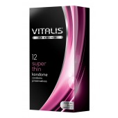 Ультратонкие презервативы VITALIS PREMIUM super thin - 12 шт. - Vitalis - купить с доставкой в Арзамасе