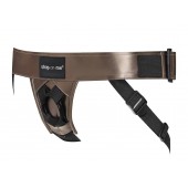 Бронзовый пояс для насадок Curious Harness - Strap-on-me - купить с доставкой в Арзамасе