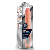 Телесная насадка на пенис 9 Inch Cock Sheath Extender - 22,2 см. - Blush Novelties - в Арзамасе купить с доставкой