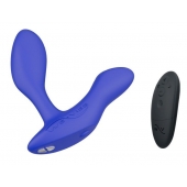Синий анальный вибратор We-Vibe Vector+ - We-vibe - в Арзамасе купить с доставкой