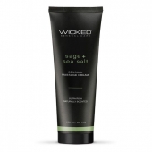 Массажный легкий крем WICKED Sage plus Sea Salt - 120 мл. - Wicked - купить с доставкой в Арзамасе