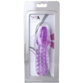 Фиолетовая насадка, удлиняющая половой член - 13,5 см. - Toyfa Basic - в Арзамасе купить с доставкой