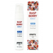 Возбуждающий гель Raspberry Mint с ароматом малины и мяты - 15 мл. - Exsens - купить с доставкой в Арзамасе