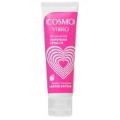 Возбуждающий гель на водно-силиконовой основе Cosmo Vibro с ароматом земляники - 50 гр. - Биоритм - купить с доставкой в Арзамасе