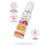 Съедобная гель-смазка Yovee «Двойной соблазн» с Д-пантенолом и вкусом клубники и дыни - 100 мл. - ToyFa - купить с доставкой в Арзамасе