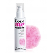 Съедобное согревающее массажное масло Love Me Tender Cotton Candy с ароматом сладкой ваты - 100 мл. - Love to Love - купить с доставкой в Арзамасе