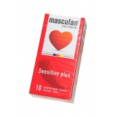 Презервативы Masculan Sensitive plus - 10 шт. - Masculan - купить с доставкой в Арзамасе