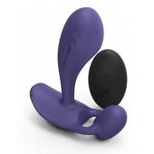 Темно-синий вибромассажер Witty P G Vibrator with Remote Control - Love to Love - в Арзамасе купить с доставкой