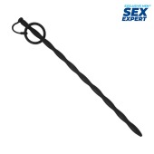 Черный стимулятор уретры Sex Expert - Sex Expert - купить с доставкой в Арзамасе