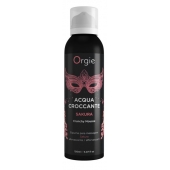 Хрустящая пенка для массажа Orgie Acqua Croccante Sakura с ароматом сакуры - 150 мл. - ORGIE - купить с доставкой в Арзамасе