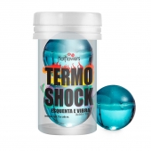 Интимный гель Termo Shock Hot Ball с разогревающе-покалывающим эффектом (2 шарика по 3 гр.) - HotFlowers - купить с доставкой в Арзамасе