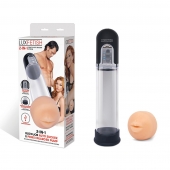 Автоматическая вакуумная помпа-мастурбатор Blowjob Auto Sucker Penis Enlarger Pump - Lux Fetish - в Арзамасе купить с доставкой