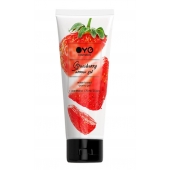 Лубрикант на водной основе OYO Aroma Gel Strawberry с ароматом клубники - 75 мл. - OYO - купить с доставкой в Арзамасе