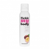 Массажная хрустящая пенка Tickle my body с ароматом маракуйи - 150 мл. - Love to Love - купить с доставкой в Арзамасе