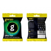 Ультратонкие презервативы Ganzo Ultra thin в мягкой упаковке - 3 шт. - Ganzo - купить с доставкой в Арзамасе