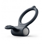 Черное эрекционное кольцо Power Clit - Dorcel - в Арзамасе купить с доставкой