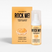 Жидкий вибратор Nuei Rock Me! с ароматом печенья и сливок - 20 мл. - Nuei cosmetics - купить с доставкой в Арзамасе